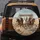 Wild Horses Desert Journey Rustic Steering Wheel - Adventure Lover Gift Spare Tire Cover - 5