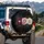 Three Layered Roses Faceted Diamond Cluster Swirling Vines Crystal Dewdrops - Vehicle Decor Gift Spare Tire Cover - 3