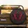 Deep Crimson Butterfly Roses Gothic Hearts - Home Decor Gift for Gothic Lover Spare Tire Cover - 2
