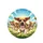 Happy Beagle Dogs Sunglasses Golden Sunlight Adventure - Dog Lover Gift Spare Tire Cover - 4