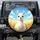 Fluffy White Llama Wildflower Meadow Blue Sky - Llama Lover Home Decor Gift Spare Tire Cover - 1