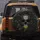 Obsidian Faceted Geometric Skull Gold Teeth Shards Polygons - Everyday Vehicle Accessory Spare Tire Cover - 5