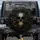 Obsidian Faceted Geometric Skull Gold Teeth Shards Polygons - Everyday Vehicle Accessory Spare Tire Cover - 1