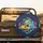 Vintage Scooter Earth Globe Travel Essentials - Travel Lover Gift Spare Tire Cover - 2