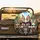 Rabbits Driving Forest Road Adventure - Wildlife Lover Travel Gift Spare Tire Cover - 2