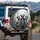 Monochrome Ring-Tailed Lemurs Aviator Sunglasses - Adventure Travel Gift Spare Tire Cover - 3