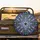 Snowflake Blossom Starburst - Winter Home Decor Gift Spare Tire Cover - 2