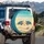 Blue Sea Turtles Heart Pristine Golden Sand Starfish Ocean - Wildlife Lover Gift Spare Tire Cover - 3