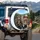Pit Bull Cowboy Hat Grinning Dogs - Road Trip Gift for Dog Lovers Spare Tire Cover - 3