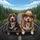 Pit Bull Cowboy Hat Grinning Dogs - Road Trip Gift for Dog Lovers Spare Tire Cover - 6