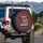 Wooden 250 American Flag Numbers America Anniversary Banner - Celebration Gift Spare Tire Cover - 3
