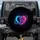 Intertwined Heart Paw Print Glowing Trails - Pet Lover Gift for Dog Mom and Cat Dad Spare Tire Cover - 1
