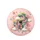 Vibrant Ribbon Rainbow Sugar Flower Clouds - Home Decor Gift Spare Tire Cover - 4