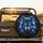Regal Wolf Head Golden Eyes Electric Lightning Wildlife Lover Adventurer Gift Spare Tire Cover - 2