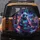 Panda DJ Tiger Neon Rave Club Scene Laser Lights Confetti - Party Music Lover Gift Spare Tire Cover - 5