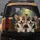 Sable Tri-color Corgi Dogs Pink Tongues Paws Sunlit Bokeh - Travel Essentials Dog Lover Gift Spare Tire Cover - 5