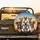 Six Boxer Dogs Group Portrait with Golden Hour Sky and Clouds - Dog Lover Gift Spare Tire Cover - 2