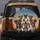 Six Boxer Dogs Group Portrait with Golden Hour Sky and Clouds - Dog Lover Gift Spare Tire Cover - 5