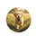 Joyful Golden Retriever Puppy Running Green Field - Dog Lover Auto Accessory Gift Spare Tire Cover - 4