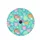 Leopard Cheetah Faces Tropical Leaves Floral Shapes - Wildlife Lover Travel Essentials Spare Tire Cover - 4