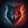 Split Wolf Head Crown Elemental - Fantasy Decor Gift for Wolf Lover Spare Tire Cover - 6