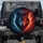 Split Wolf Head Crown Elemental - Fantasy Decor Gift for Wolf Lover Spare Tire Cover - 1