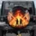 Firefighters Raging Wildfire Smoke Inferno - Travel Essentials Gift for First Responders Spare Tire Cover - 1