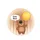 Cute Bear Balloon Stars - Happy Driver Gift for Vehicle Owners Spare Tire Cover - 4