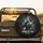 Knight Armor Battle Axe Rampant Lion - Christian Faith Gift for Him Spare Tire Cover - 2