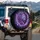 Ornate Eastern Dragon Crystalline Energy - Home Decor Gift for Fantasy Lover Spare Tire Cover - 3