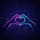 Luminous Neon Heart Hands Light Trails Reflections - Vehicle Decor Gift Spare Tire Cover - 6