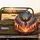 Fiery Phoenix Ruined City - Car Accessory Spare Tire Cover - 2