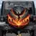 Fiery Phoenix Ruined City - Car Accessory Spare Tire Cover - 1