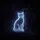 Glowing Cat Fireflies Cosmic Night - Travel Essentials for Cat Lovers Spare Tire Cover - 6