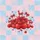Red Cherries Red Bows Stars Pastel Pink Sky Blue Checkerboard - Cherry Lover Gift Spare Tire Cover - 6