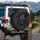 Angry Monster Face Dark Energy - Vehicle Accessory Gift for Truck Owner Spare Tire Cover - 3