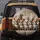 Six Chihuahua Dogs Royal Blue Collars Upholstery - Dog Lover Gift Spare Tire Cover - 5