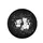 Black White Cartoon Cats Winking Bow Hat Paw Prints Swirling Lines - Everyday Cat Lover Gift Spare Tire Cover - 4