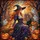 Witch Black Cat Broomstick Jack-o'-lanterns Halloween Decor Gift Spare Tire Cover - 6