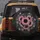Pink Sunflowers Black Butterflies Floral Garden - Nature Lover Gift Spare Tire Cover - 5