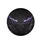 Intense Glowing Electric Purple Eyes with Menacing Scowl - Foreboding Home Decor Gift Spare Tire Cover - 4