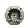 Calico Cat Peeking Torn Material Black Void - Cat Lover Home Decor Gift Spare Tire Cover - 4