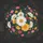 White Yellow Daisies Pink Purple Orange Flowers Green Foliage - Home Decor Gift Spare Tire Cover - 6