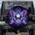 Majestic Skull Iridescent Butterfly Swirling Energy Cosmic Nebula - Dark Fantasy Gift Spare Tire Cover - 1