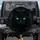 Glowing Emerald Cat Eyes Black Feline Fur Charcoal Mist - Wildlife Lover Car Decor Gift Spare Tire Cover - 1