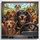 Happy Dachshunds Driving Car, Dashboard, Green Hills, Blue Sky Road Trip - Dog Lover Gift Spare Tire Cover - 6