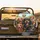 Happy Dachshunds Driving Car, Dashboard, Green Hills, Blue Sky Road Trip - Dog Lover Gift Spare Tire Cover - 2