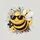 Bee Sunglasses Floral Pollen Speckles - Garden Lover Gift Spare Tire Cover - 6