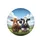 Brown Cow Holstein Driver Blue Sky Hills - Cow Lover Farmhouse Gift Spare Tire Cover - 4