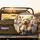 Goldendoodle Steering Wheel Dog Pack Car Interior Landscape Road Trip - Dog Lover Gift Spare Tire Cover - 2